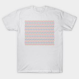 Colorful triangular pattern T-Shirt